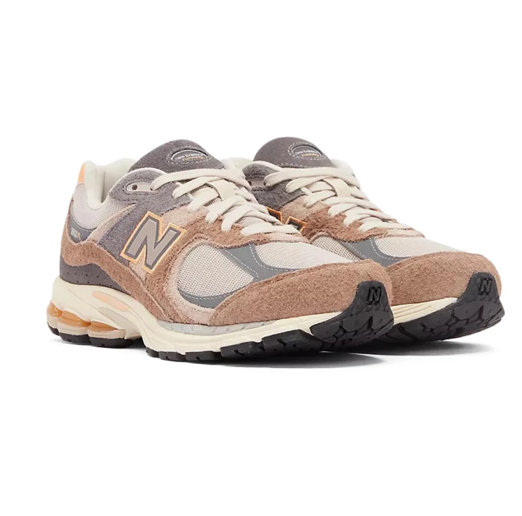 New Balance 2002R – Tan / Castlerock / Apricot