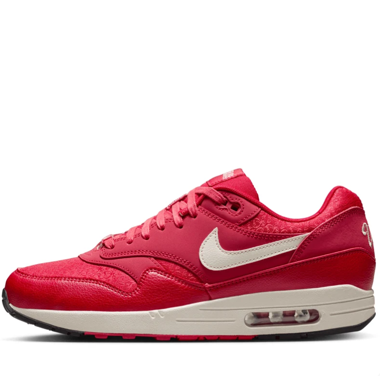Nike Air Max 1 – Gym Red / Sail / Tonal Emboss