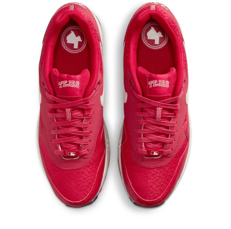Nike Air Max 1 – Gym Red / Sail / Tonal Emboss