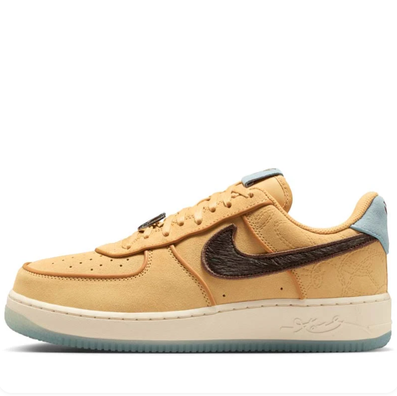 Nike Air Force 1 Low – Wheat / Baroque Brown / Glacier Blue