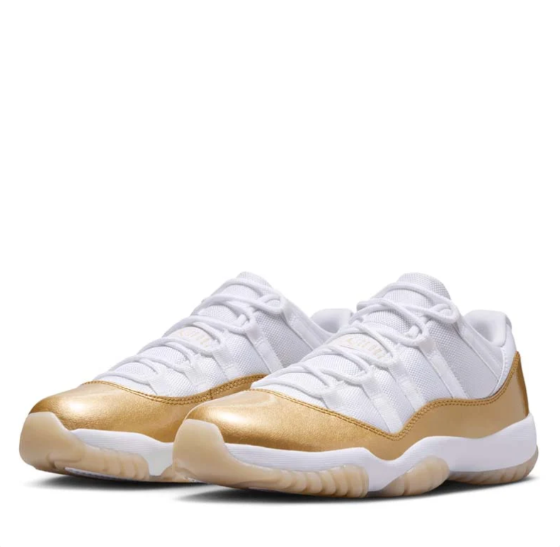 Air Jordan 11 Retro Low – White / Metallic Gold (Closing Ceremony)