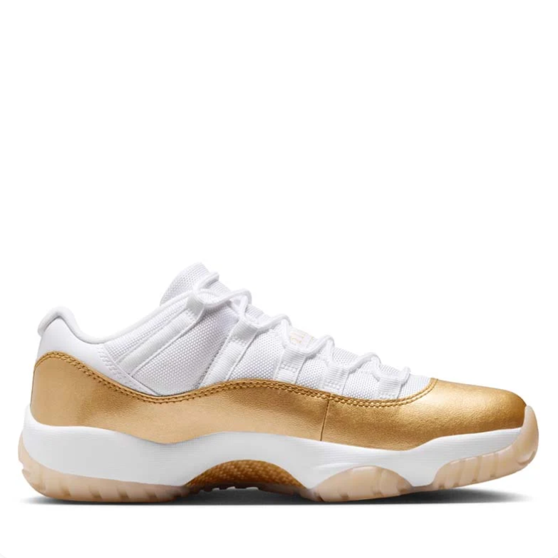 Air Jordan 11 Retro Low – White / Metallic Gold (Closing Ceremony)
