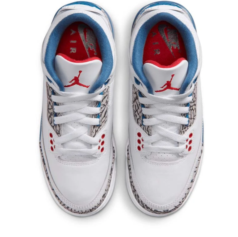 Air Jordan 3 Retro – White / True Blue / Cement Grey