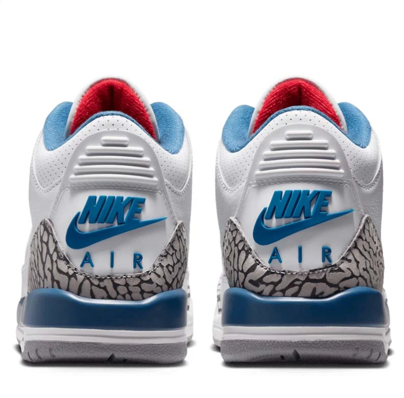 Air Jordan 3 Retro – White / True Blue / Cement Grey