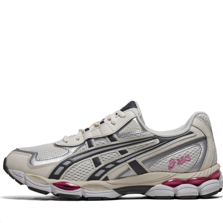 ASICS GEL-NYC – Cream / Silver / Dark Rose
