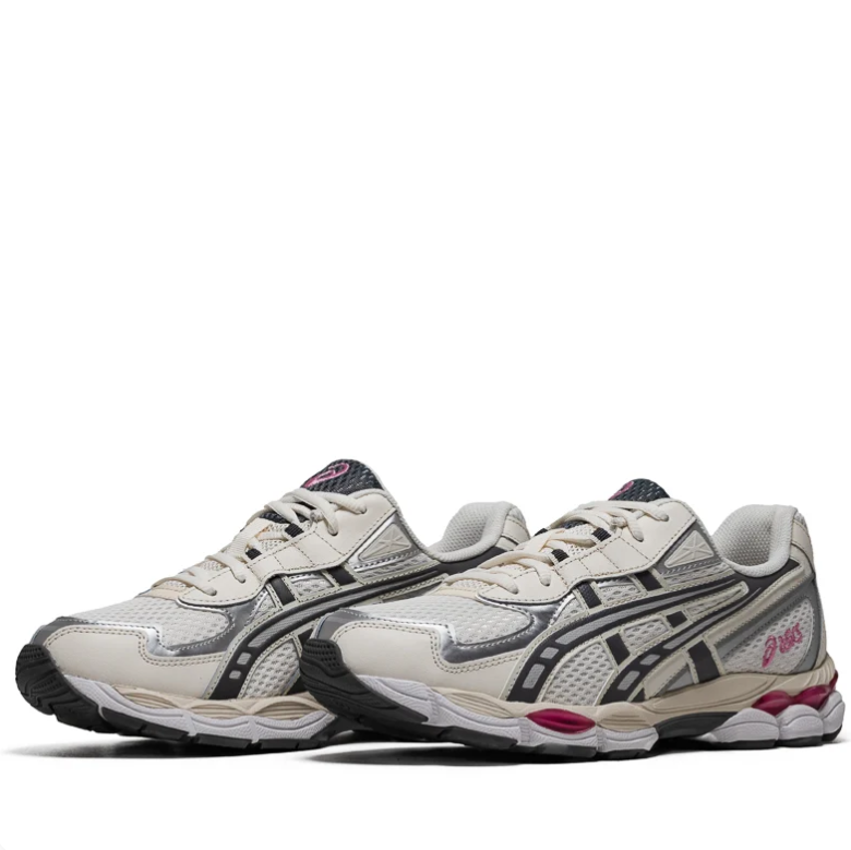 ASICS GEL-NYC – Cream / Silver / Dark Rose