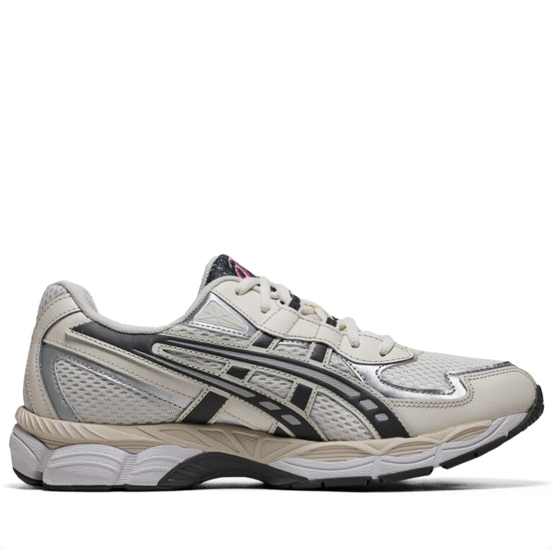 ASICS GEL-NYC – Cream / Silver / Dark Rose