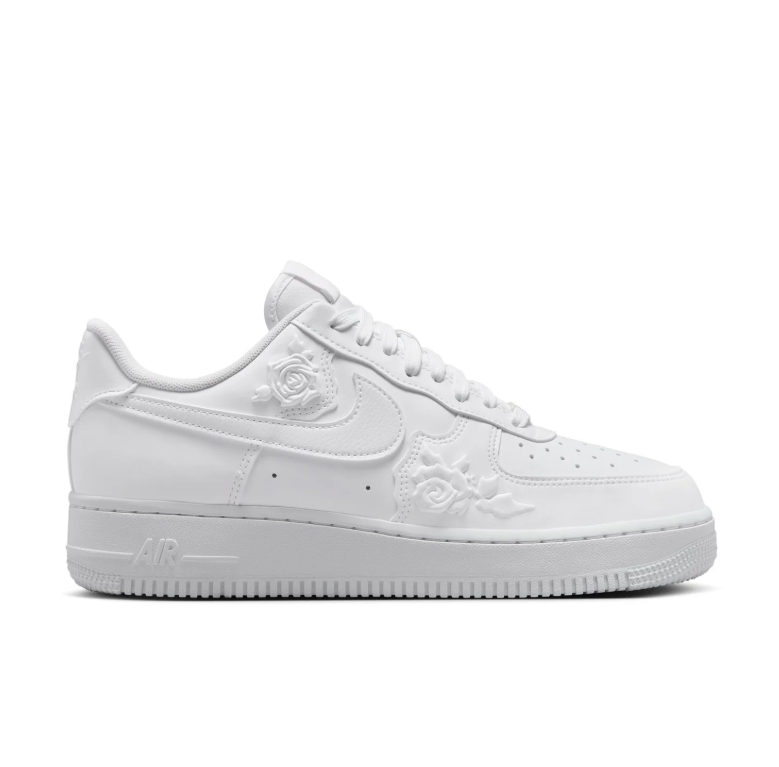 Nike Air Force 1 Low – White / Rose Floral Emboss