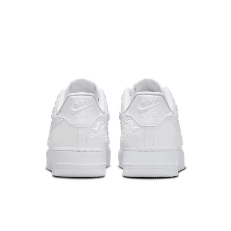 Nike Air Force 1 Low – White / Rose Floral Emboss