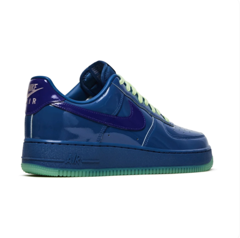 Nike Air Force 1 Low – Deep Royal Blue / Court Purple / Barely Volt