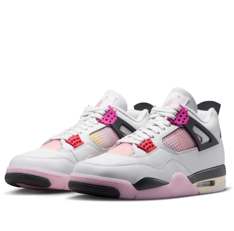 Air Jordan 4 Retro – White / Vivid Pink / Wild Berry (Women’s)