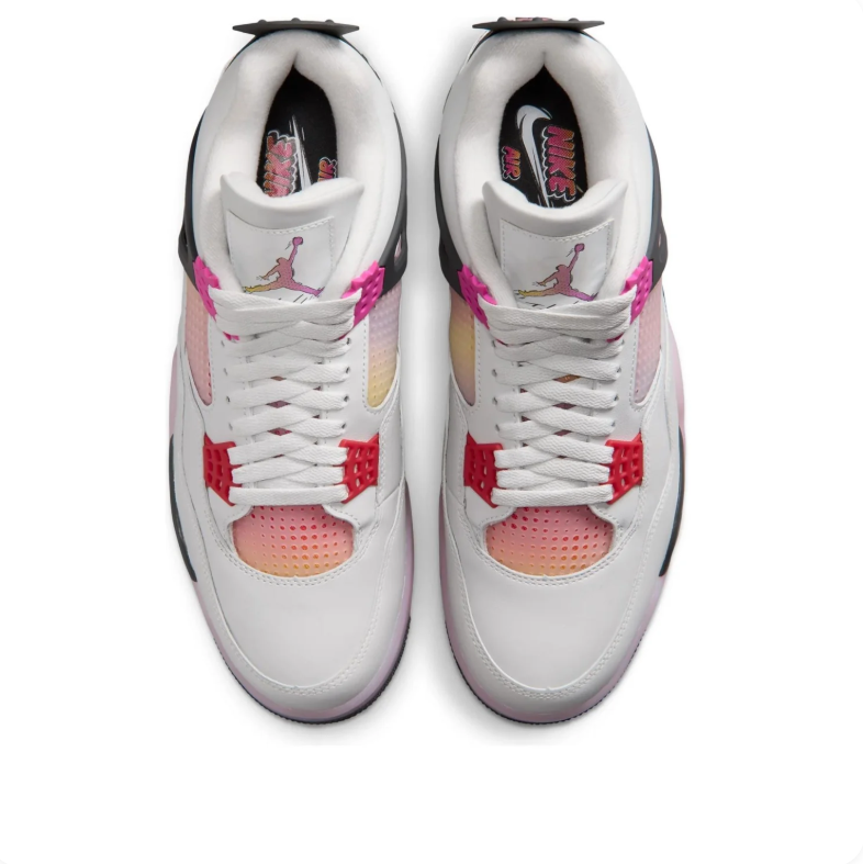 Air Jordan 4 Retro – White / Vivid Pink / Wild Berry (Women’s)