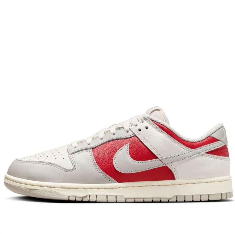 Nike Dunk Low – Sail / Light Orewood Brown / Varsity Red