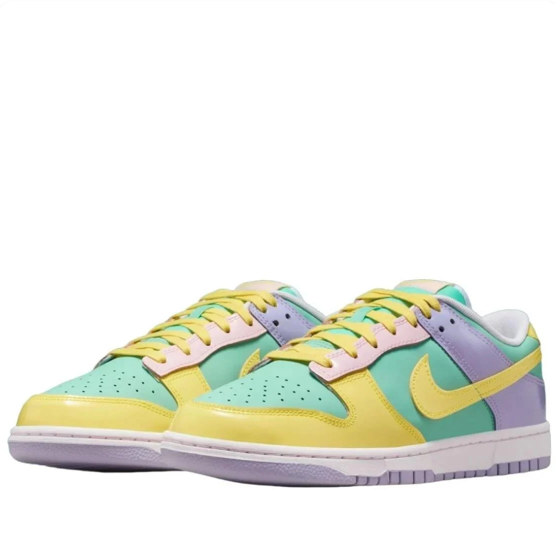 Nike Dunk Low – Easter (Green Glow / Lilac / Light Zitron)