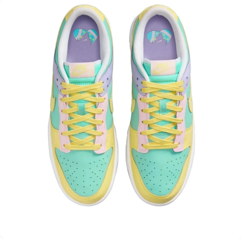 Nike Dunk Low – Easter (Green Glow / Lilac / Light Zitron)