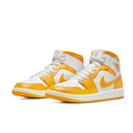 Air Jordan 1 Mid – White / University Gold