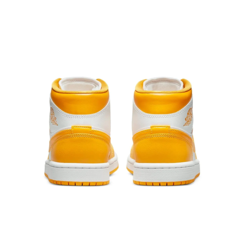 Air Jordan 1 Mid – White / University Gold