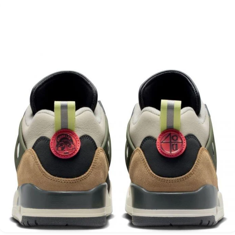 Jordan Spizike Low – Anthracite / Grey / Pink