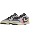 Air Jordan 1 Low SE – Dark Grey / Pink Foam / Arctic Orange