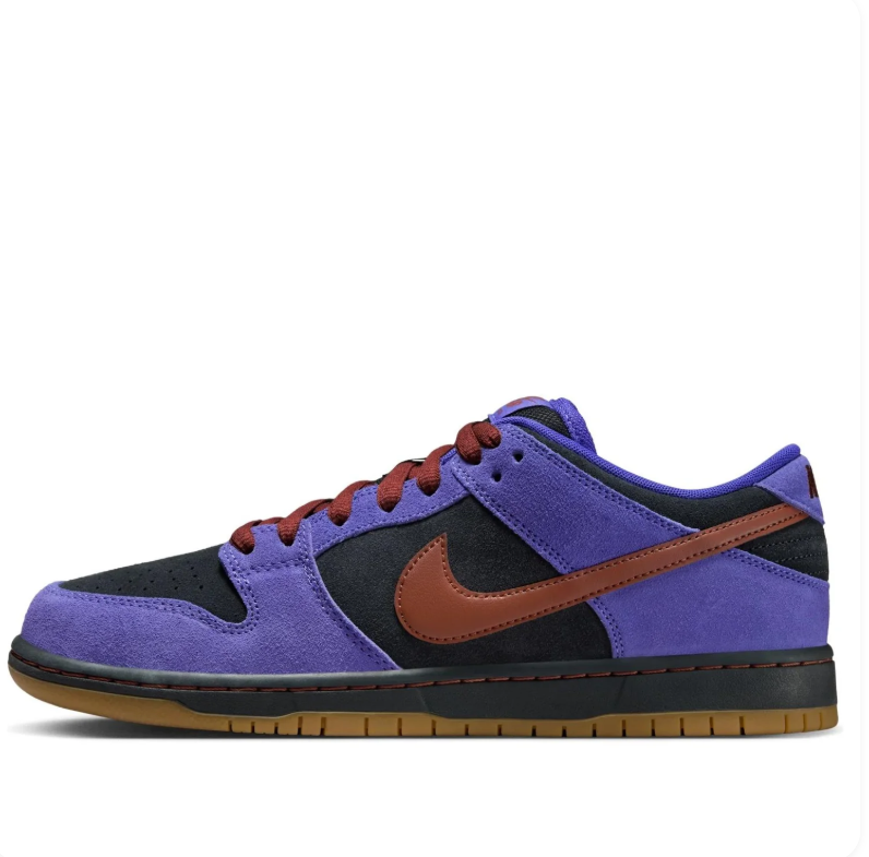 Nike SB Dunk Low – Purple / Black / Russet