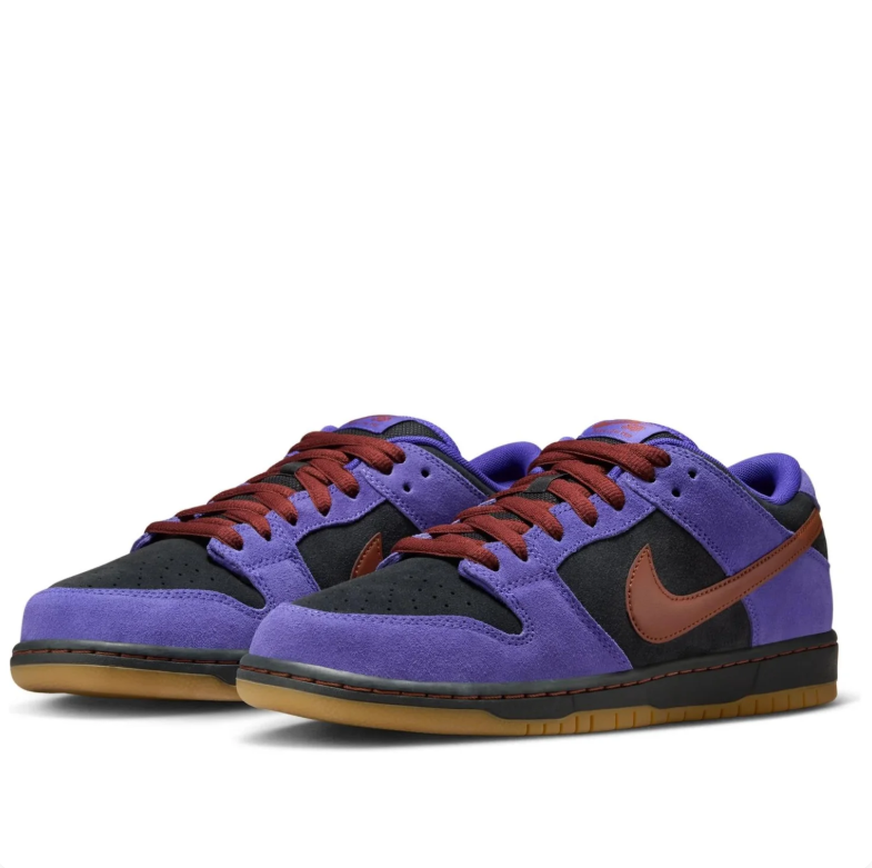 Nike SB Dunk Low – Purple / Black / Russet
