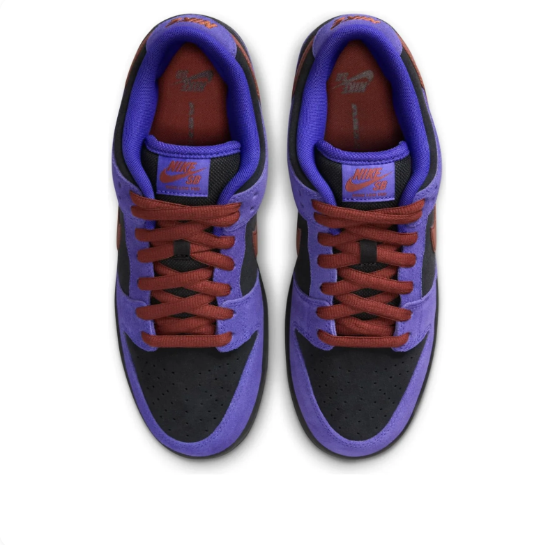 Nike SB Dunk Low – Purple / Black / Russet