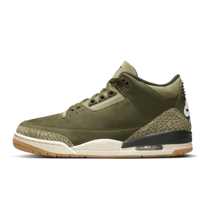 Air Jordan 3 Retro – Olive / Gum