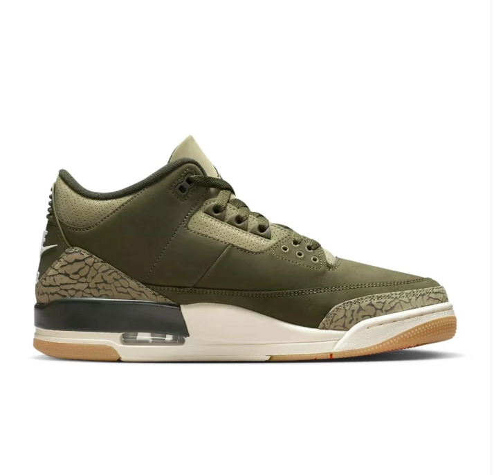 Air Jordan 3 Retro – Olive / Gum