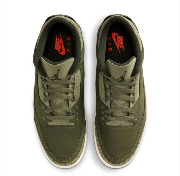Air Jordan 3 Retro – Olive / Gum
