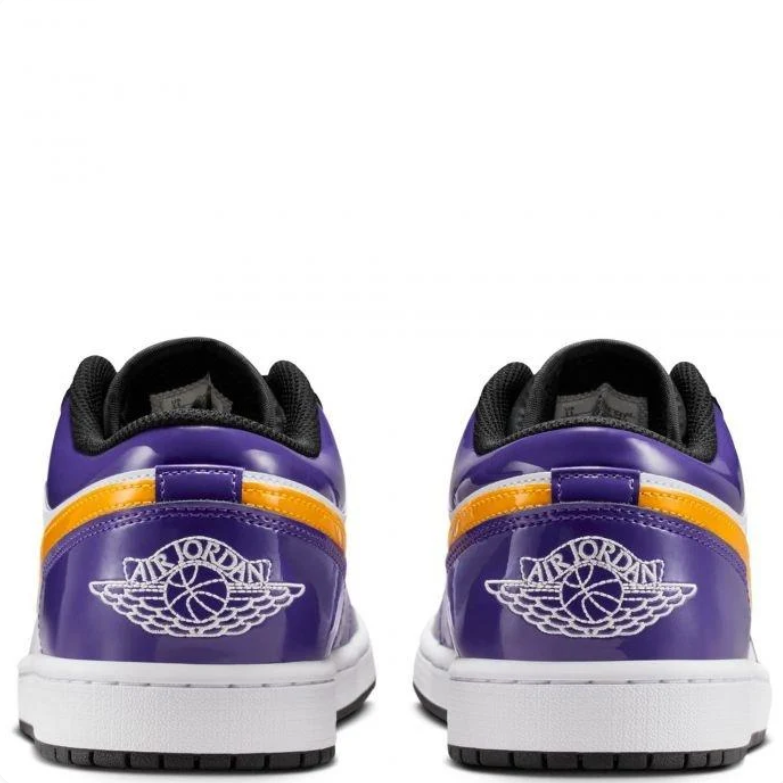 Air Jordan 1 Low – Purple / University Gold / White (Lakers)