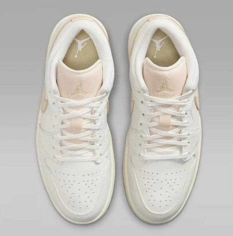 Air Jordan 1 Low SE – Sail / Gold Stitch