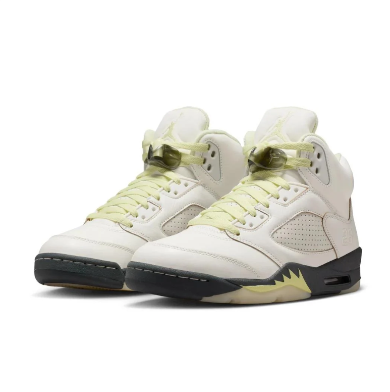 Air Jordan 5 Retro – Sail / Olive / Lemon Wash