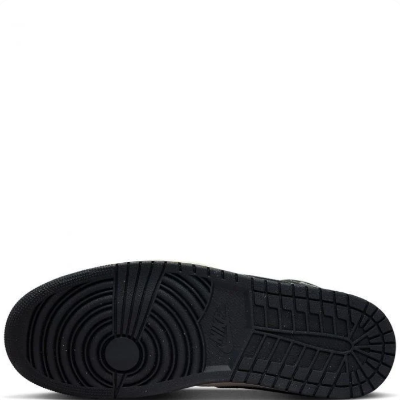 Air Jordan 1 Mid – Black / Desert Sand / Olive