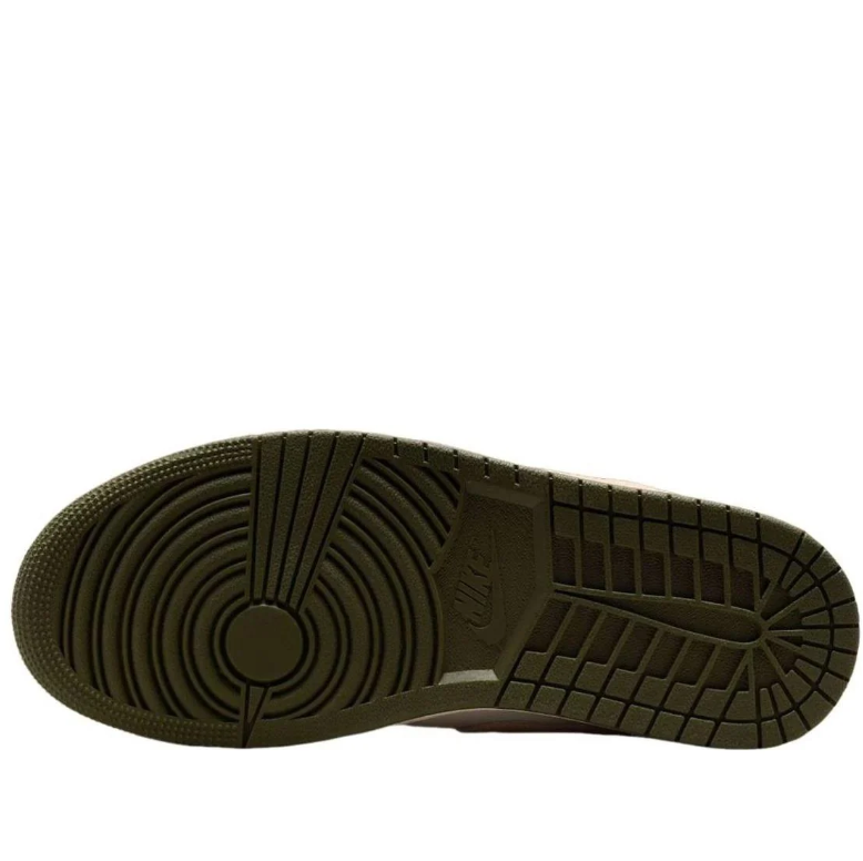 Air Jordan 1 Low – Sail / Guava Ice / Olive