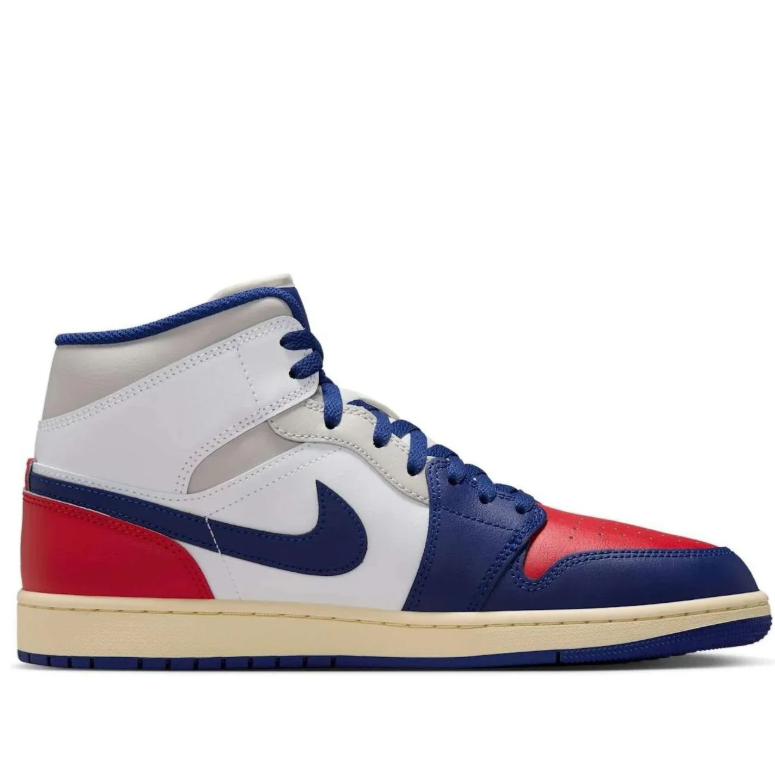 Air Jordan 1 Mid – Royal Blue / Red / White