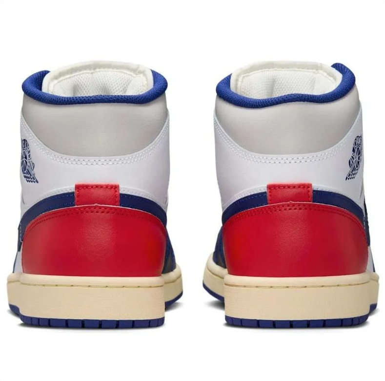 Air Jordan 1 Mid – Royal Blue / Red / White