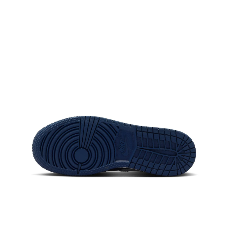 Air Jordan 1 Mid – Navy Blue / Wolf Grey
