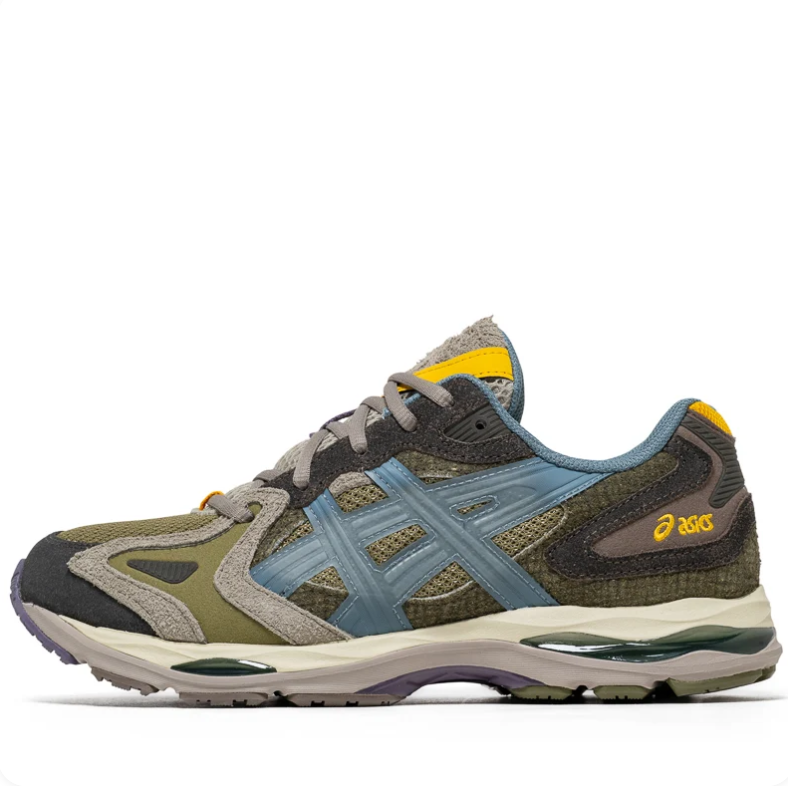ASICS Gel-NYC – Olive / Steel Blue / Yellow