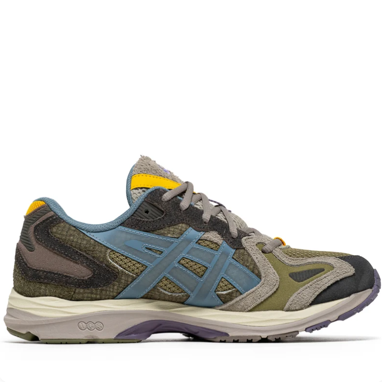 ASICS Gel-NYC – Olive / Steel Blue / Yellow