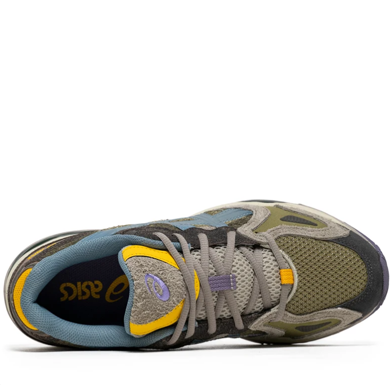 ASICS Gel-NYC – Olive / Steel Blue / Yellow
